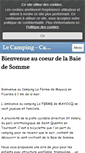 Mobile Screenshot of holidaysbaiedesomme.com